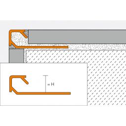 Schlüter-QUADEC AE Abschlussprofil Aluminium eloxiert 3