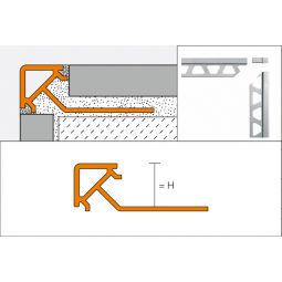 Schlüter-QUADEC PQ W Abschlussprofil Kunststoff 3