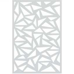 TraumGarten Sichtschutzzaun SYSTEM Designgitter TRIGON 3