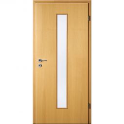 Kilsgaard Zimmertür mit Lichtausschnitt/Glas schmal 4