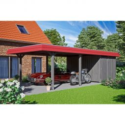 Skan Holz Einzelcarport Wendland mit 5