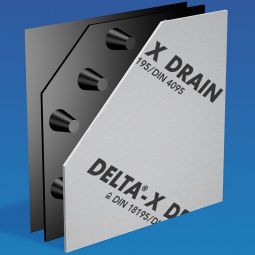 DELTA-X Drain Schutz-u.Dränsystem Noppenbahn 4
