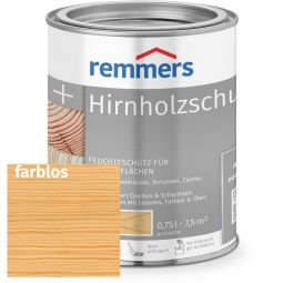 Remmers Hirnholzschutz farblos 0,75 l Zuverlässiger Feuchteschutz für Schnittflächen, schützt, wo es drauf ankommt