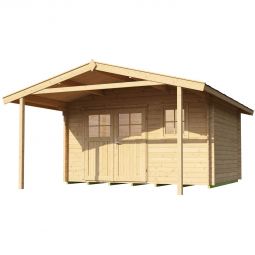 weka Gartenhaus 111 A naturbelassen Gartenhütte verschiedene Größen, Fichtenholz mit Wandstärke 28mm
