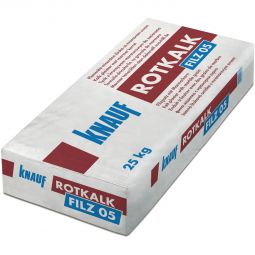 Knauf Rotkalk Filzputz 0,5 mm Fertigputz 25 kg Sack