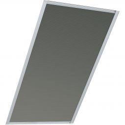 Roto Faltstore Linien-grau F82 lichtundurchlässig, Bedienung manuell oder elektrisch, für verschiedene Fenstergrößen konfigurierbar