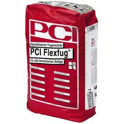 PCI Flexfug Flexibilisierter Fugenmörtel 5-25 kg Beutel, für alle keramischen Beläge, verschiedene Farben