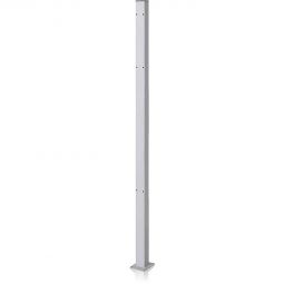 NOOR Standpfosten für Seitenmarkise Exklusiv Stabiler 140 cm Metallpfosten zur Bodenmontage – ideal als Alternative zur Wandbefestigung