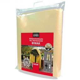 NOOR Winterschutz-Thermomantel Biwak mit Reißverschluss und 2 Zugseilen Extra große Winterschutzhaube mit Thermoschutz – ideal für Palmen & Großpflanzen