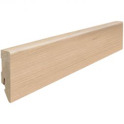 HARO Stecksockelleiste Cube Ahorn Fußleisten 2200x16x58 mm, kubische Form, helles Ahorn-Dekor, robust und vielseitig