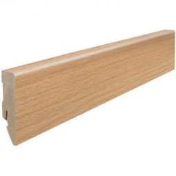HARO Stecksockelleiste Cube Buche Fußleisten 2200x16x58 mm, kubische Form, klassisches Buchen-Dekor