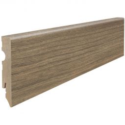 HARO Stecksockelleiste Cube Ulme Vario Fußleisten Moderne Holzoptik mit klarer Kante und einfacher Steckmontage