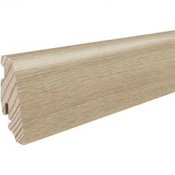 HARO Stecksockelleiste DISANO Eiche Ontario puro Nässeschutz Fußleisten 2200x19x58 mm, wasserresistent und optisch auf DISANO abgestimmt
