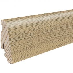 HARO Stecksockelleiste DISANO Berglärche puro Nässeschutz Fußleisten 19x58 mm, wasserresistent, mit MDF-Träger