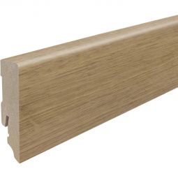 HARO Stecksockelleiste DISANO Cube Eiche Sheffield honig Fußleisten Kubus-Sockelleiste 16x58 mm, foliert