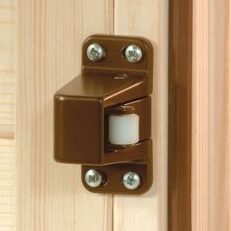 weka Rollverschluss braun für Saunatür braun, geeignet für WEKA-Holztüren
