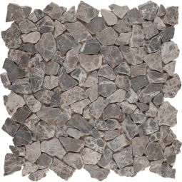 Wellker Natursteinmosaik Recife Marron Emparador Dark 30,5x30,5 cm Mosaikfliesen auch als Muster erhältlich