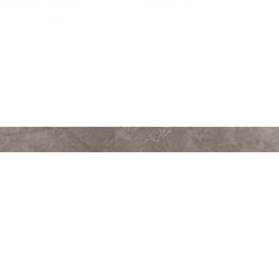 Wellker Sockelfliesen Premium Marble Grau glasiert glänzend Rundkante 80x7 cm Stärke 10 mm auch als Muster erhältlich