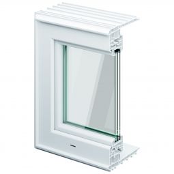 ACO Therm 3.0 Leibungskellerfenster Standard für Fertigteilwerk mit 3-fach WSG 3-fach Verglasung, in Passivhäuser einbaubar, mit Dreh-/Kippflügel, Großformate erhältlich