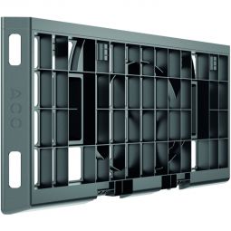 ACO Stormbrixx Blockrigole halbe Seitenwand HD600 Passgenauer seitlichen Abschluss für Rigolensysteme mit halber Bauhöhe