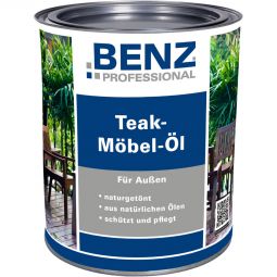 BENZ PROFESSIONAL Teak-Möbel-Öl für den Außenbereich