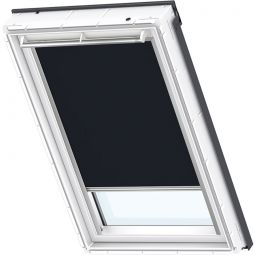 VELUX Verdunkelungsrollo Uni Dunkelblau 1100 lichtundurchlässig, für verschiedene VELUX-Dachfenster geeignet