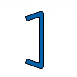BLANKE Fliesenschiene AQUA-DEKO Edelstahl verchromt Länge 1,25m, eleganter Abschluss für bodengleiche Duschen