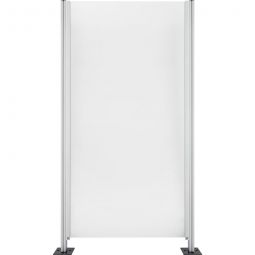Wellker Sichtschutzelement PONTOS CLEAR klar Klarglas ESG, 90x180 cm