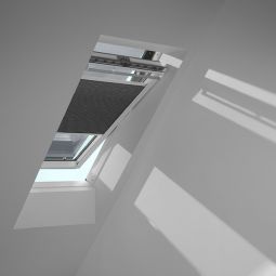 VELUX Vorteils-Set Betongrau/Schwarz 1163 Markise und Sichtschutzrollo, effektiver Licht- und Hitzeschutz, für verschiedene VELUX-Dachfenster geeignet 