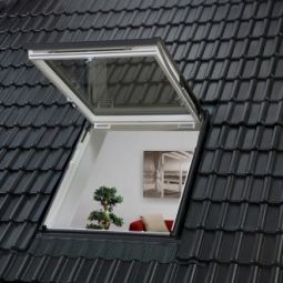 VELUX Ausstiegsfenster GTU 0070 Kunststoff THERMO Dachfenster 2-fach Standard-Verglasung