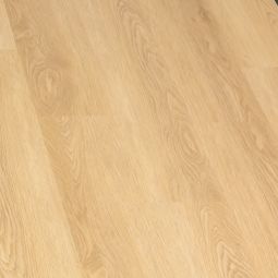 Wellker Vinyl Landhausdiele Eiche Hell Rigid SPC Vinylboden mit integrierter Trittschaldämmung, Klick-Verbindung