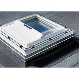 VELUX Flachdachfenster Hitzeschutzmarkise Uni Weiss 6090WL lichtdurchlässig, für verschiedene VELUX-Dachfenster geeignet