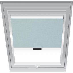 Roto Sichtschutzrollo Hellgrau 1-R05 lichtdurchlässig, Bedienung manuell, für verschiedene Fenstergrößen konfigurierbar