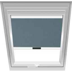 Roto Sichtschutzrollo Dunkelgrau 1-R06 lichtdurchlässig, Bedienung manuell, für verschiedene Fenstergrößen konfigurierbar