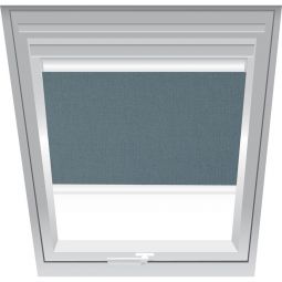 Roto Sichtschutzrollo Dunkelgrau 1-R06 lichtdurchlässig, Bedienung manuell, für verschiedene Fenstergrößen konfigurierbar