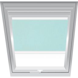Roto Sichtschutzrollo Türkis 2-R23 lichtdurchlässig, Bedienung manuell, für verschiedene Fenstergrößen konfigurierbar