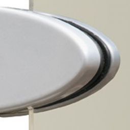 DOLLE Prova Acrylglas-Halter PS54 2 Stück, für ovalen Geländerpfosten PS51 und PS52




