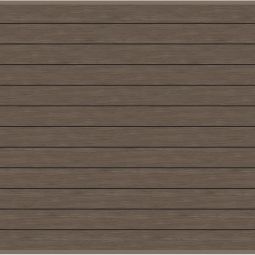 TraumGarten Sichtschutzzaun SYSTEM ALU PLUS Zaun Vintage-Oak 238 cm Sichtschutz Steckzaun Lamellenzaun Maße (BxH): 238x184 cm, Set aus 12 Einzelprofilen und 2 Abschlussleisten