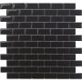 Wellker Keramikmosaik Puno Schwarz 30x30 cm Mosaikfliesen