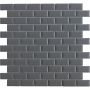 Wellker Keramikmosaik Puno Grau 30x30 cm Mosaikfliesen