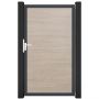 GroJa Einzeltor BasicLine PVC-Steckzaun Sheffield Oak 