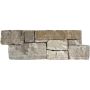 Wandverblender Naturstein auf Zement Pietra di Garda Format Z 60x20 cm Riemchen
