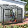 Vitavia Anlehngewächshaus Osiris Tomatenhaus Schwarz