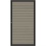 TraumGarten Sichtschutzzaun SYSTEM NEO PLATINUM Tor taupe-grau
