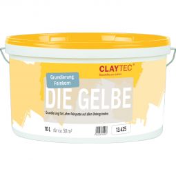 ClayTec Grundierung DIE GELBE fein, 0-1mm Körnung