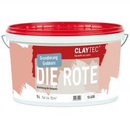 ClayTec Grundierung DIE ROTE grob, 0-1,8mm Körnung