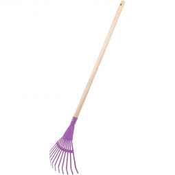 Windhager Kinder Faecherbesen mit Stiel Gartenwerkzeug für Kinder