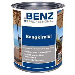 BENZ PROFESSIONAL Terrassen-Öl Holzschutzmittel verschiedene Farben, 0,75L bis 2,5L 
