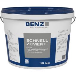 BENZ PROFESSIONAL Schnellzement Zement Inhalt 5 kg oder 15 kg