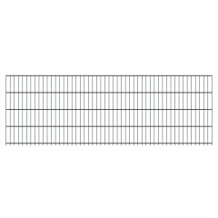  Doppelstabmattenzaun anthrazit